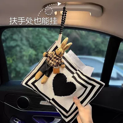 Car tissue box/set, Cute Doll Creative Tissue Box