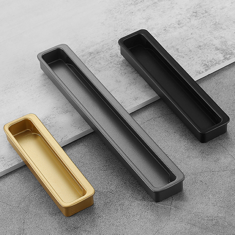 隱形榻榻米扣手內嵌櫥櫃抽屜推拉門拉手移門暗裝衣櫃嵌入式把手