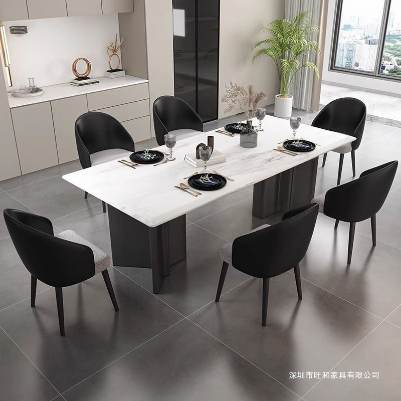 现代简约餐椅家用意式酒店设计师餐桌休闲椅北欧实木洽谈靠背凳子|undefined
