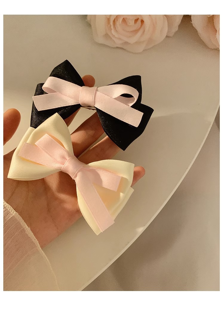 8g Weight Hair Clip Hair Accessories Type 1 Piece Quantity Holiday, Daily Occasion Knot, Butterfly, Bow Knot, Horse Pattern Women's Gender Cute, Sweet Style Cute Sweet Women's Knot Butterfly Bow Knot Hair Clip 6