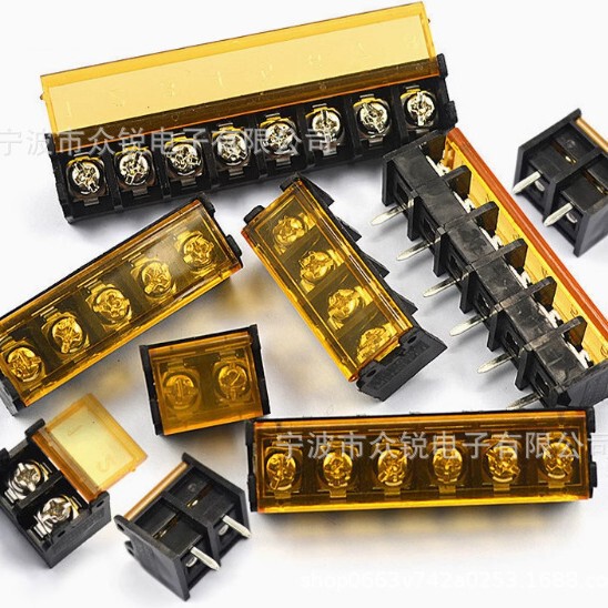 Factory Direct Sales Terminal Block-Fence Terminal Block Hb9500 with Cover 2P-24P Factory Direct Sales Terminal Block-Fence Terminal Block Hb9500 with Cover 2P-24P
