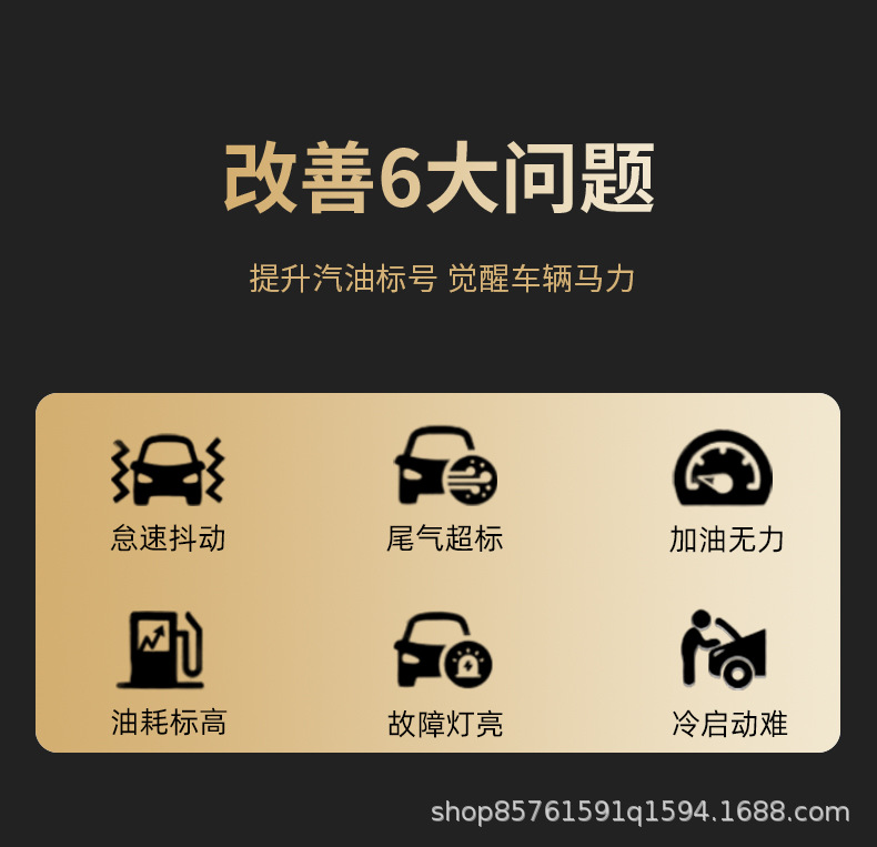 Fuel Injector Cleaner Gasoline Additive Carbon Deposit Cleaning