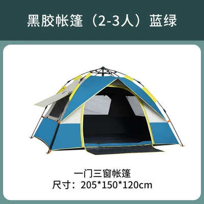 Wholesale, Avtomobil dam çadırları - 2-3-person-vinyl-blue-green0094-multiple-people
