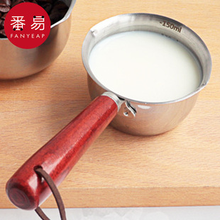 Free Shipping/10Y Hot Oil Pot Aa1S65 - Household Stainless Steel Mini Multi-Functional Oil Boiling and Oil Pouring Pot