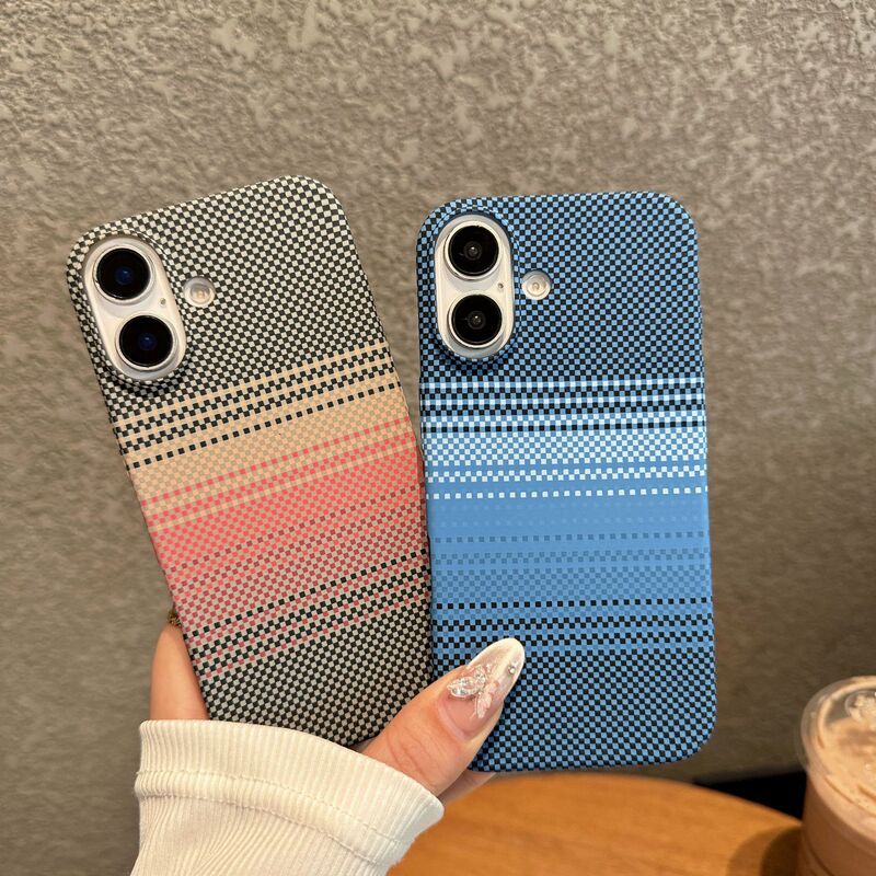 Suitable for Apple 17Air Carbon Fiber Kevlar Pattern All-Inclusive Sunset and Moonrise Iphone16Promax Mobile Phone Case Suitable for Apple 17Air Carbon Fiber Kevlar Pattern All-Inclusive Sunset and Moonrise Iphone16Promax Mobile Phone Case