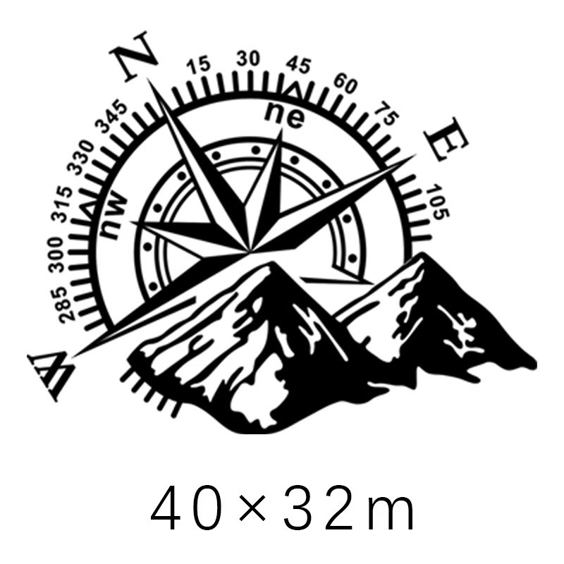 Черный, 40×32см