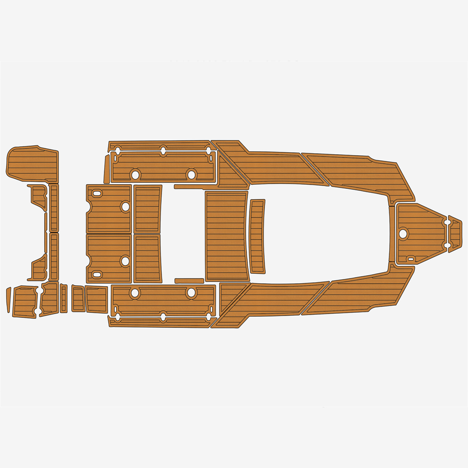 2018-2022 Blackfin 272 CC EVA Faux Teak Marine Floor