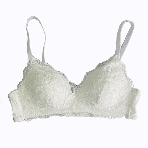 Underwear for women, thin, small breasts, gathering side breasts, preventing sagging, summer steel-free sexy lace bra set, trendy