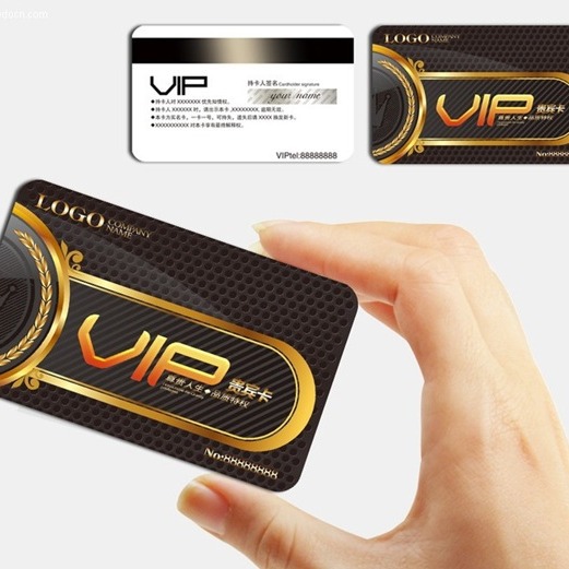 磁条卡/会员卡/ 磨砂磁条卡 /哑光磁条/生产PVC磁条卡