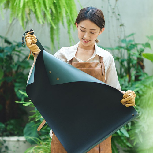 Leather Indoor Plant Pot Cover Mini Planter Pad Succulent Plant Transplant Pad Portable Plant Pot Cover