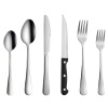 Tableware stainless steel, set, suitable for import, USA, 24 pieces