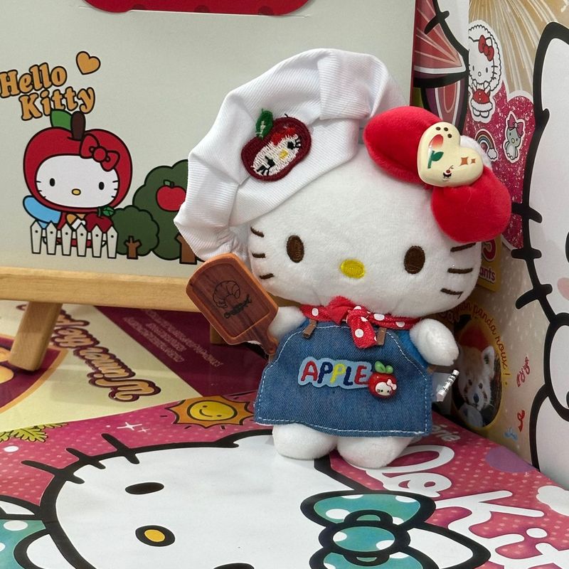 アイスクリームキティぬいぐるみバッグペンダントバックパック人形ペンダント人形スクールバッグかわいいギフト女の子キーホルダー|undefined