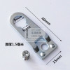 Aluminum Hook Photo frame Hardware Backplane Hooks Frame Hook 608 gourd aluminium alloy