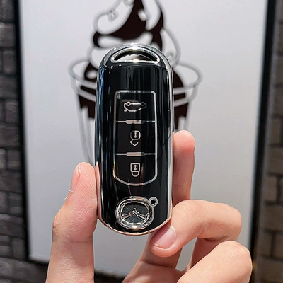 cx9 shell – Car key bag - mazda-a-smart-3-key-single-shell-black