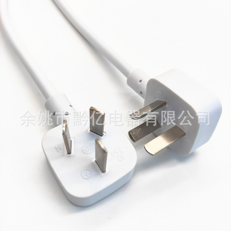 厂家供应16A国标橡胶线 3*2.5平方全铜标准电源线16A空调插头