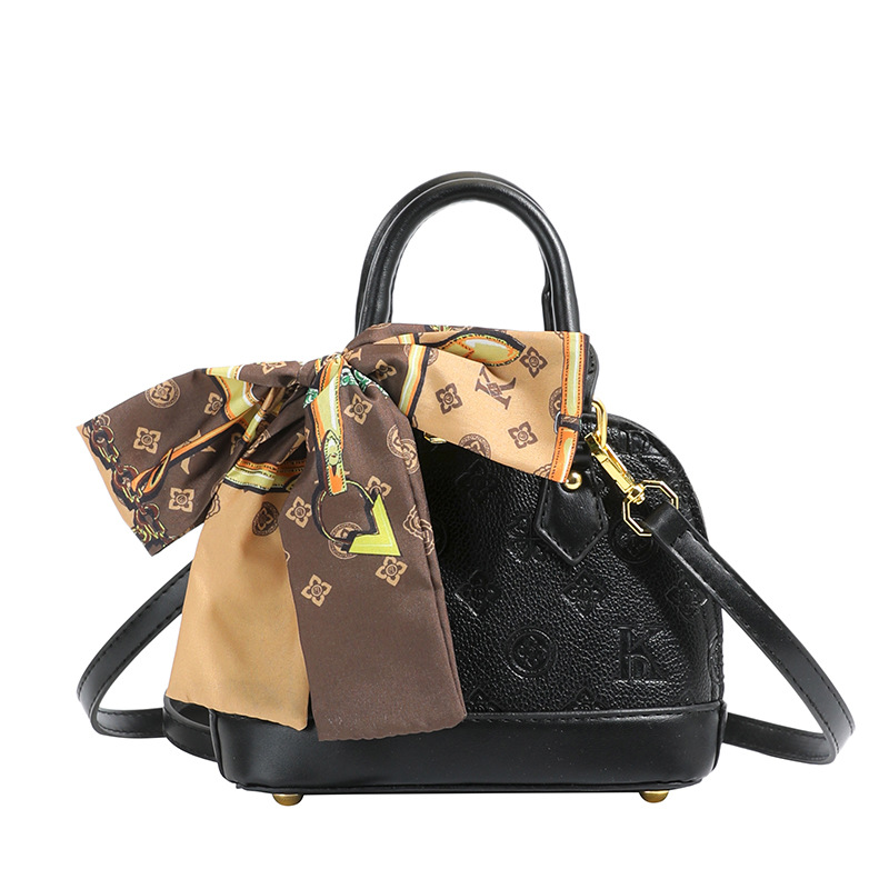 Borsa a tracolla elegante da donna a guscio con motivo_voghion.com