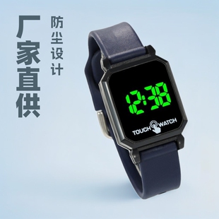 Factory wholesale children LED sports square electronic watch gift fashion new electronic watch in stock cross-border hand