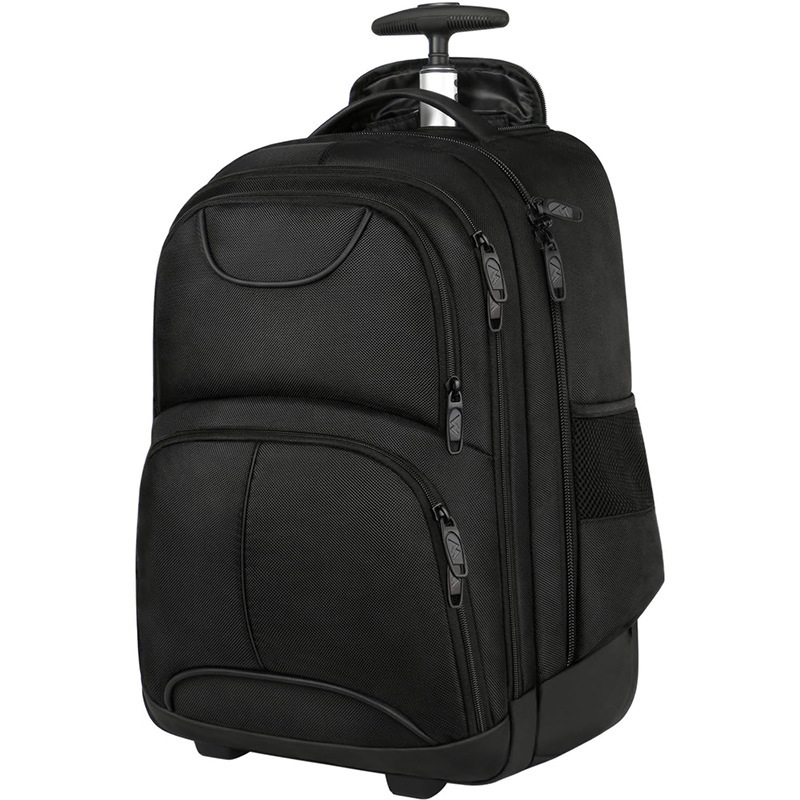 Cross-Border Fashion Wheeled Business Trolley Backpack Multi-Functional Waterproof Notebook Cosmetics Bag Large Capacity Travel Backpack Cross-Border Fashion Wheeled Business Trolley Backpack Multi-Functional Waterproof Notebook Cosmetics Bag Large Capacity Travel Backpack