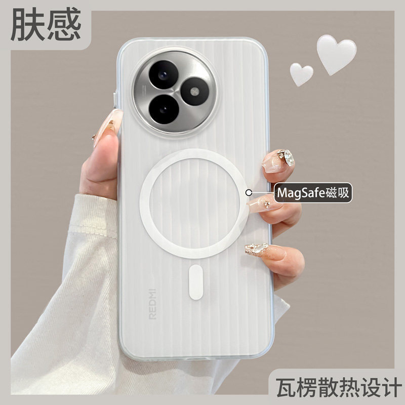 Corrugated Case Suitable for Realme Gt8Pro Mobile Phone Case, Magnetic Suction New Model, Realme Neo8 Transparent Protective Cover, Matte Anti-Fall Case Corrugated Case Suitable for Realme Gt8Pro Mobile Phone Case, Magnetic Suction New Model, Realme Neo8 Transparent Protective Cover, Matte Anti-Fall Case