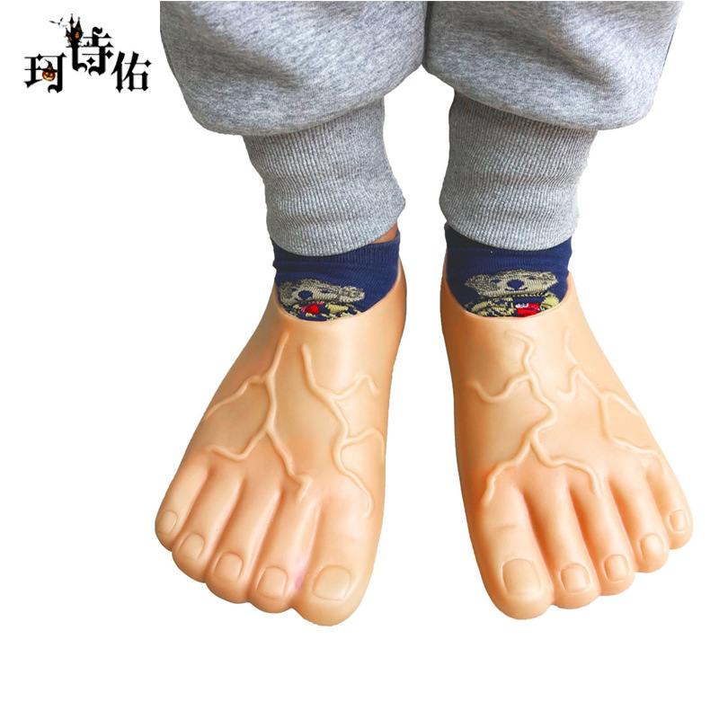 Halloween April Fool's Day Tricky Toy Prom Makeup Show Hulk Slippers Shoe Cover Big Foot Shoes Halloween April Fool's Day Tricky Toy Prom Makeup Show Hulk Slippers Shoe Cover Big Foot Shoes