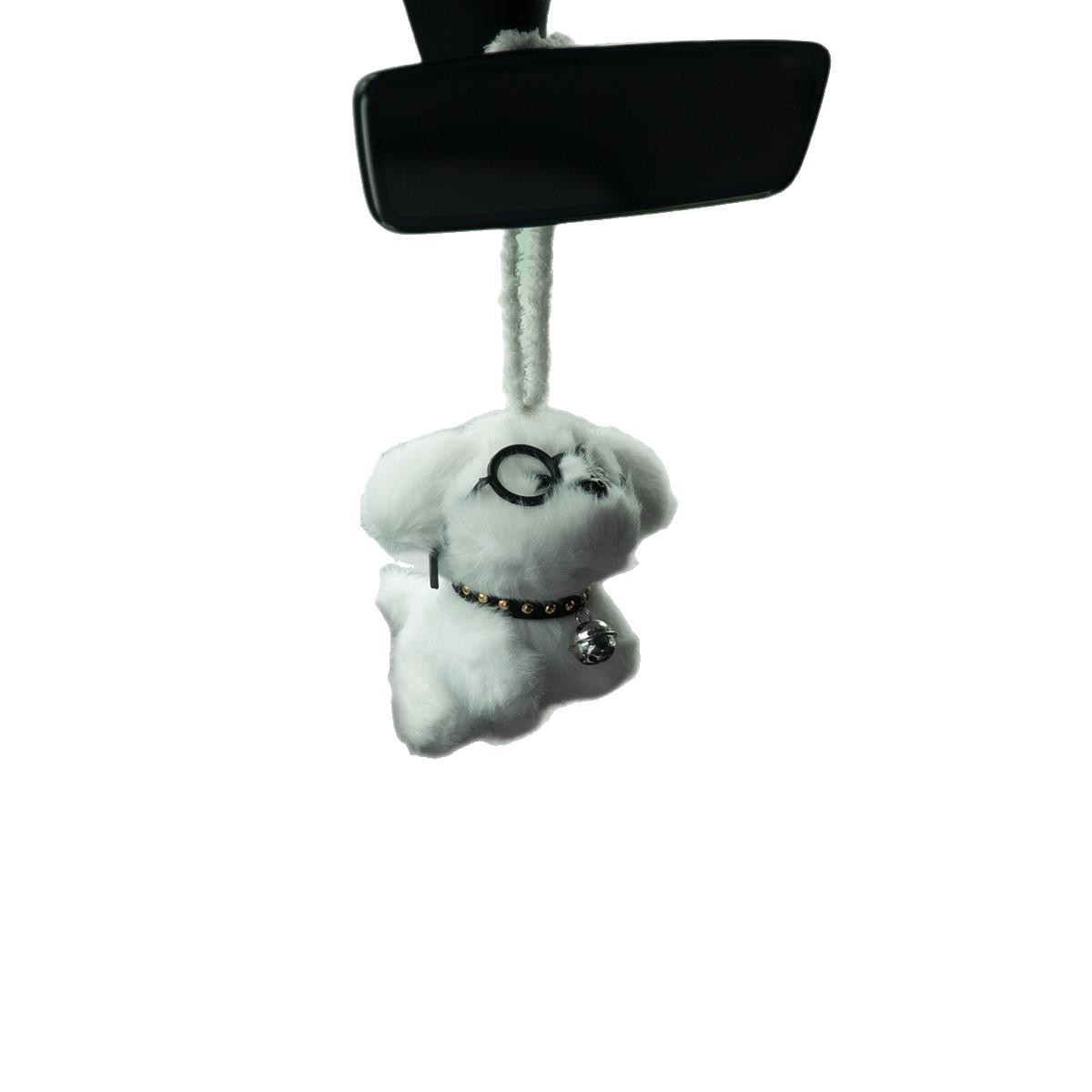 Creative Cute Puppy Car Pendant Car Interior Accessories Doll Doll Rear Mirror Pendant Female Cute Pet Decoration
