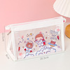 Cartoon pencil case, capacious organizer bag, Japanese cosmetic bag, stationery, wholesale