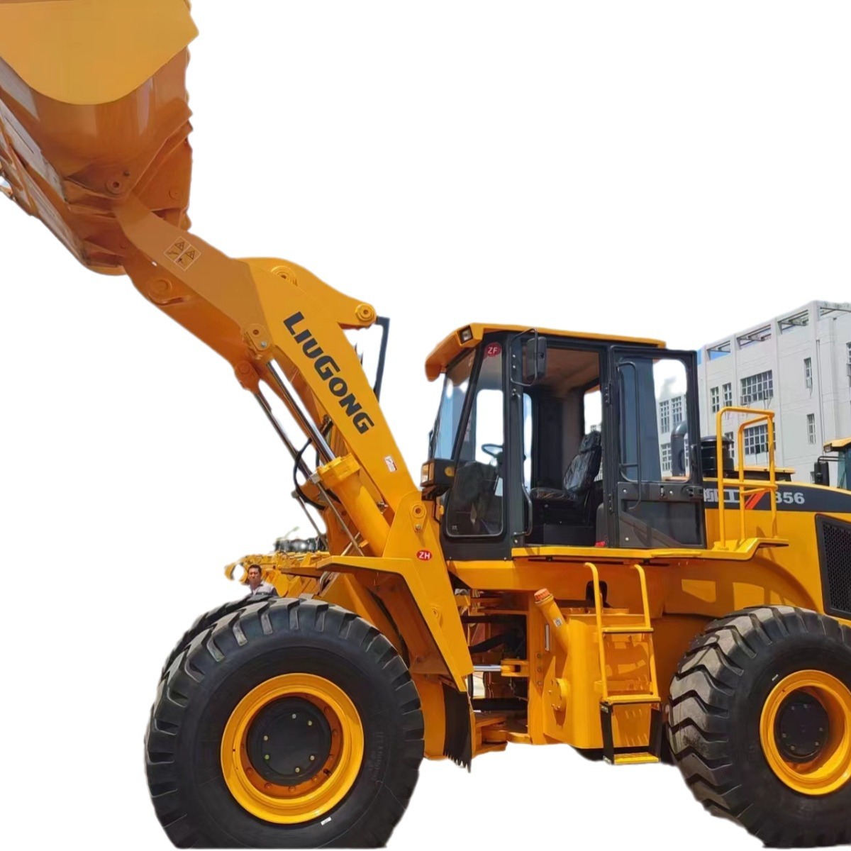 Wuhai cargador de segunda mano exportación - comercio exterior Carter 966H Liu Gong 856H Lin Gong 956 Long Gong 855 carretilla elevadora