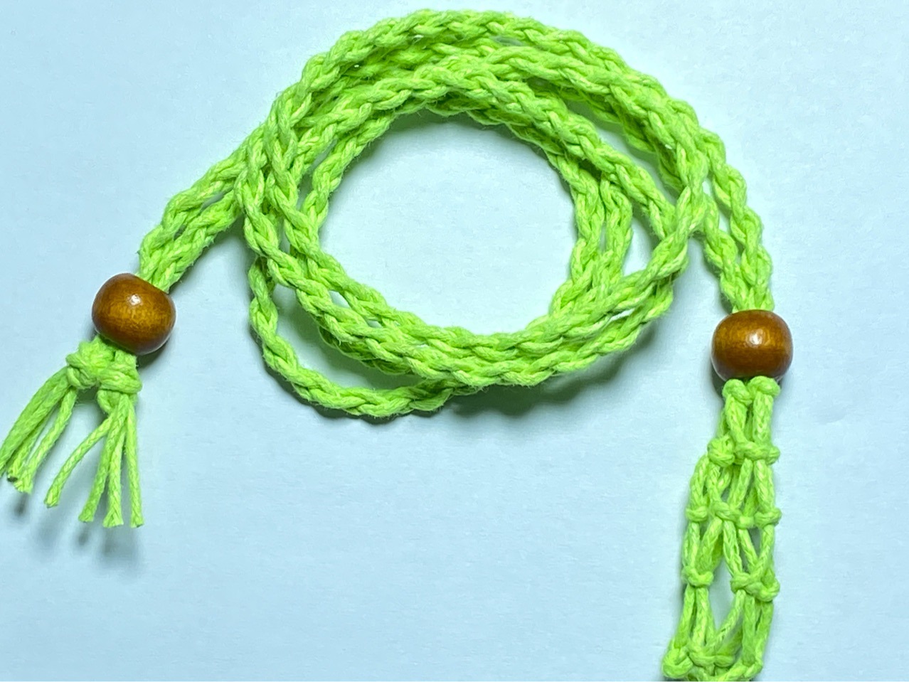 Transfronterizo de piedra natural bolsillo de red trenzado colgante ajustable bolsillo de red retráctil mano trenzada red soporte cuerda retro