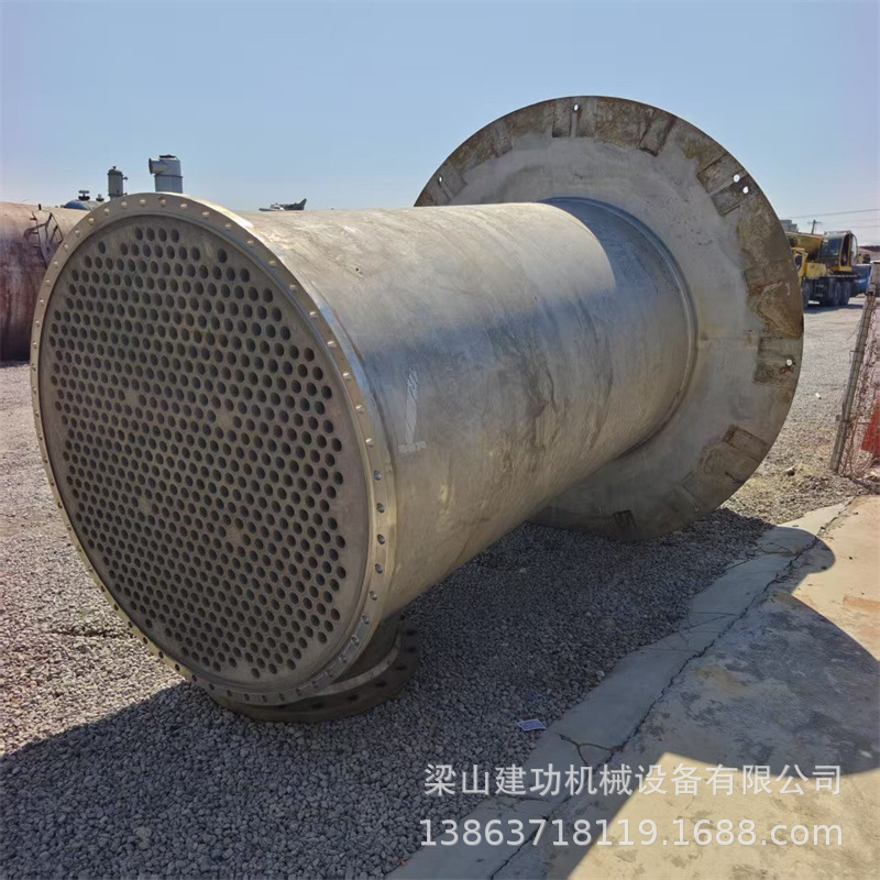 二手不锈钢列管式冷凝器 管式热交换器 钛材列管式换热器 回收