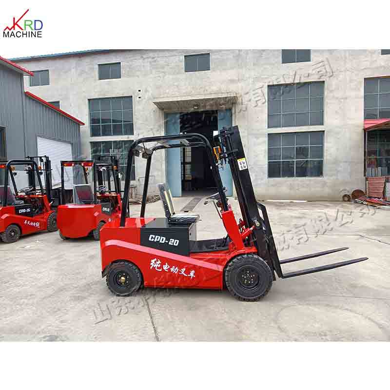 座驾式小型搬运四轮电动叉车 液压充电升降叉车 装卸堆高搬运设备