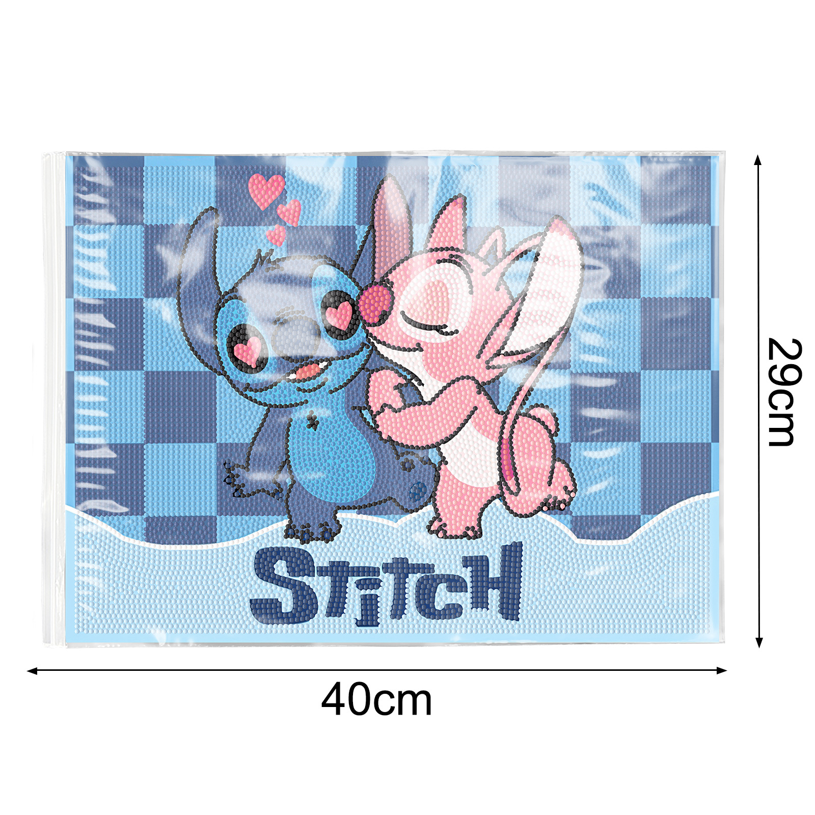 Pintura de diamantes alrededor de almohadillas de comedor dibujos animados Steely restaurante pinturas decorativas hechas a mano venta al por mayor transfronteriza