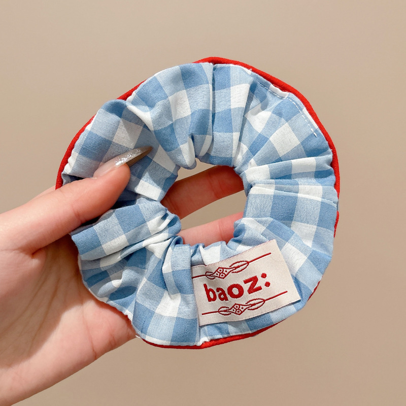 Dulce lazo de encaje, lazo de intestino grueso, lazo para el cabello femenino, sentido de la atmósfera pastoral, cuerda para la cabeza, cuerda para el cabello floral japonesa, mujer