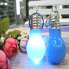 Small bulb, keychain with zipper, wholesale