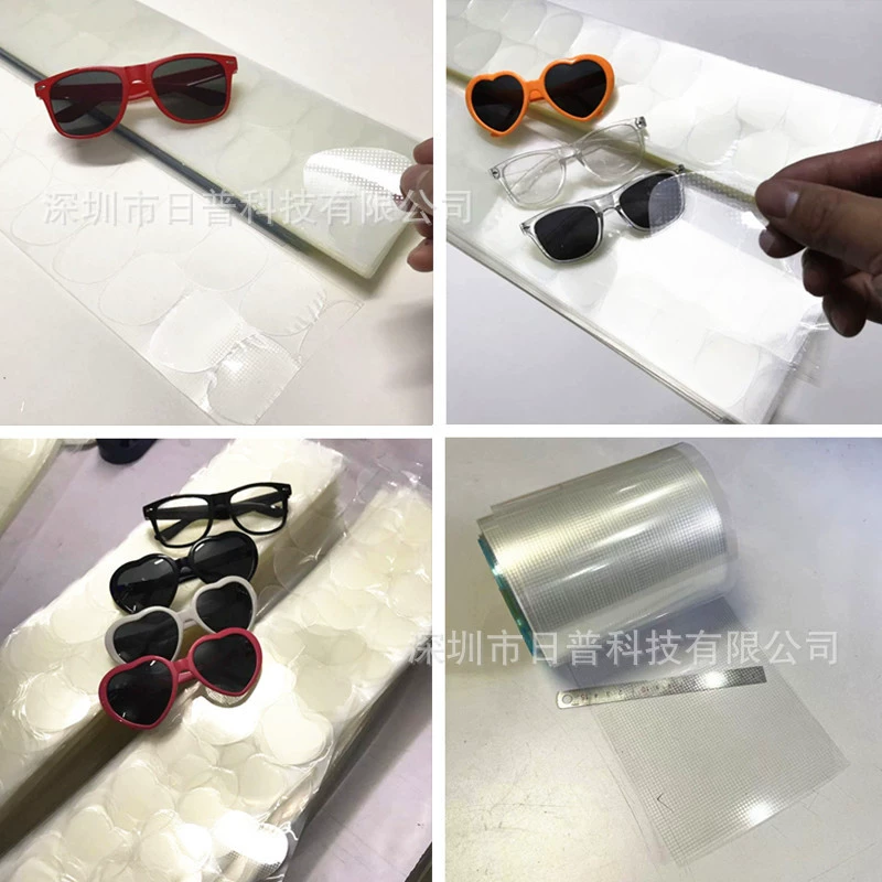 Disposable glasses, lens