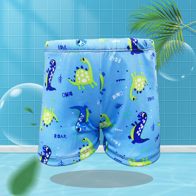 Bañador infantil niño tipo bóxer cordón ajustable diseño dibujos animados