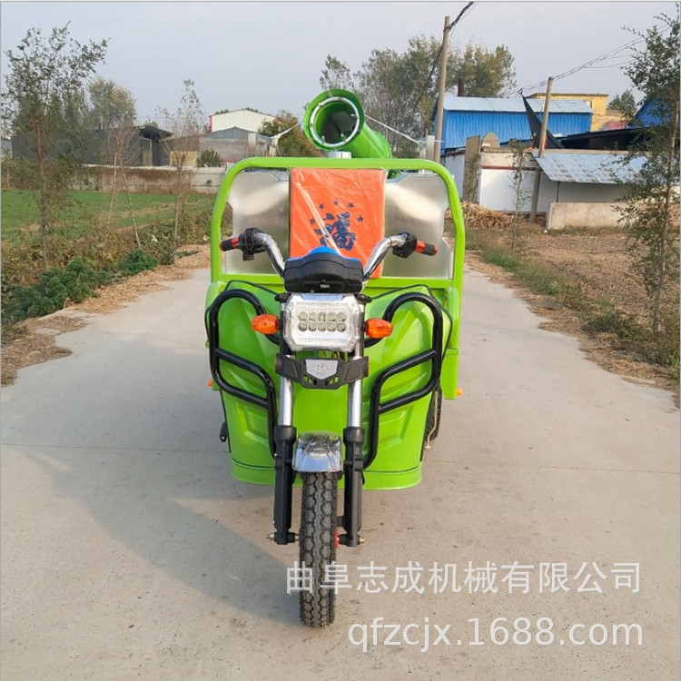 生产移动式电动雾炮洒水车 ZC工地降尘洒水车 新能源电动清洗车