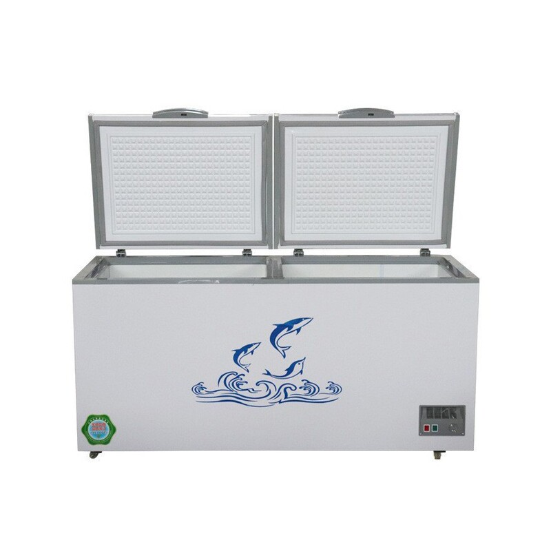 Refrigerator, commercial freezer for supermarkets, large capacity, ice cream, frozen meat storage, food preservation freezer. Wholesale from factory.