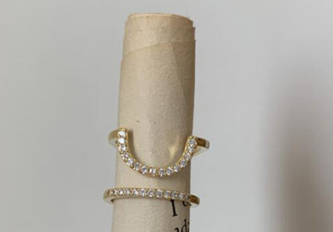 Nuovo prodotto transfrontaliero: accessorio per unghie geometriche in lega europea e americana, anello di giunzione, gioielli per donna, venduto_voghion.com