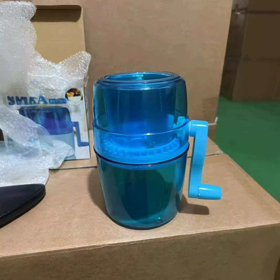Cross -border hand -shaved ice machine manual ice machine broken ice machine mini small sand ice machine children's household ice machine