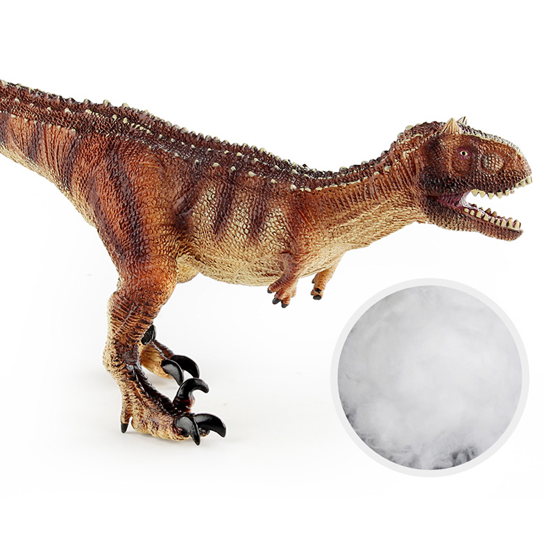 Transfronteriza Amazon Simulación infantil dinosaurio Jurásico modelo grande algodón lleno flexible pegamento Toro dragón juguete decoración estática