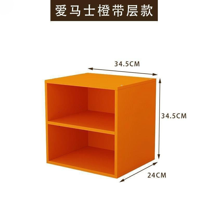 自由に組み合わせられる格子キャビネット、リビングルームの壁面収納キャビネット、子供部屋の収納、小さな本棚、シンプルな収納本棚、クロスボーダー|undefined