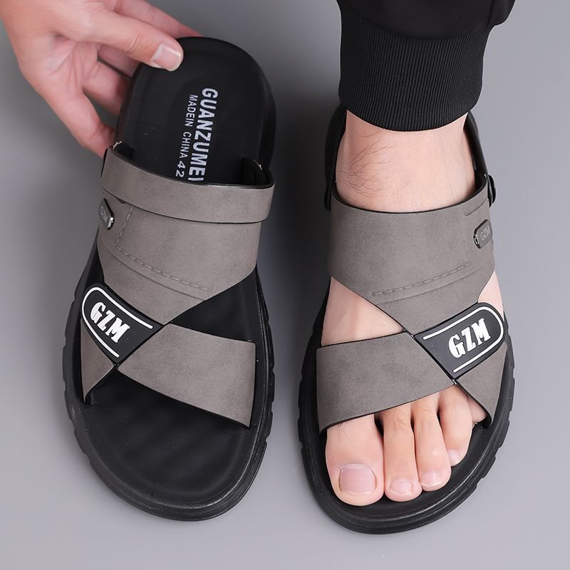 Sandals for Men 2025 New Thick-Soled Beach Summer Outdoor Wear Dad's Non-Slip Wear-Resistant Soft-Soled Dual-Purpose Slippers Sandals for Men 2025 New Thick-Soled Beach Summer Outdoor Wear Dad's Non-Slip Wear-Resistant Soft-Soled Dual-Purpose Slippers