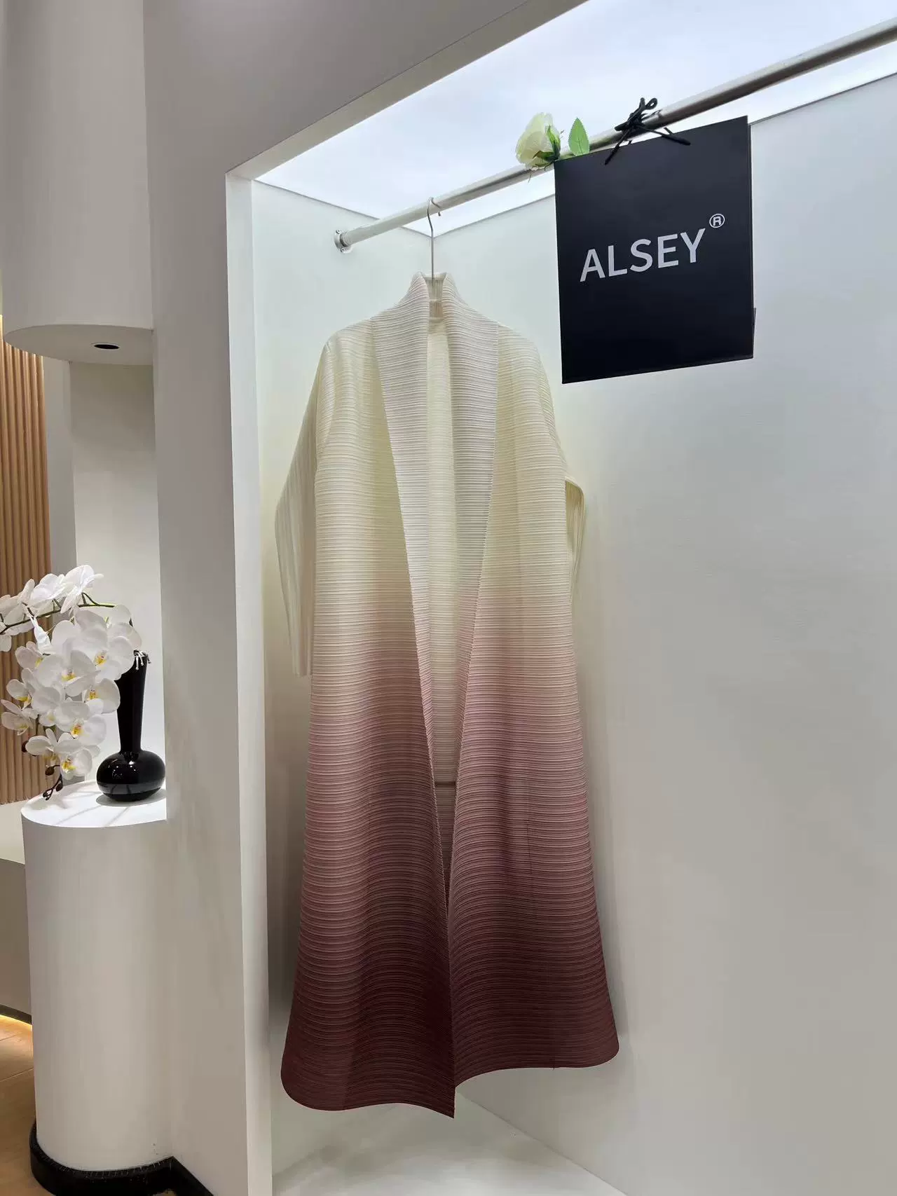 Абая (Дубай) Miyake пальцевая кардиган-куртка — женская длинная складчатая абая, размеры до 152 см