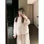 翻领外穿大码宽松家居服