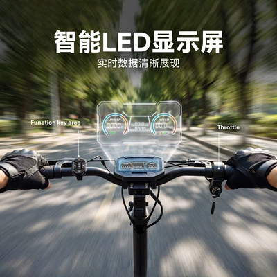 Qatlanan elektrik skuterlər – Mountain Off-Road Electric Scooter