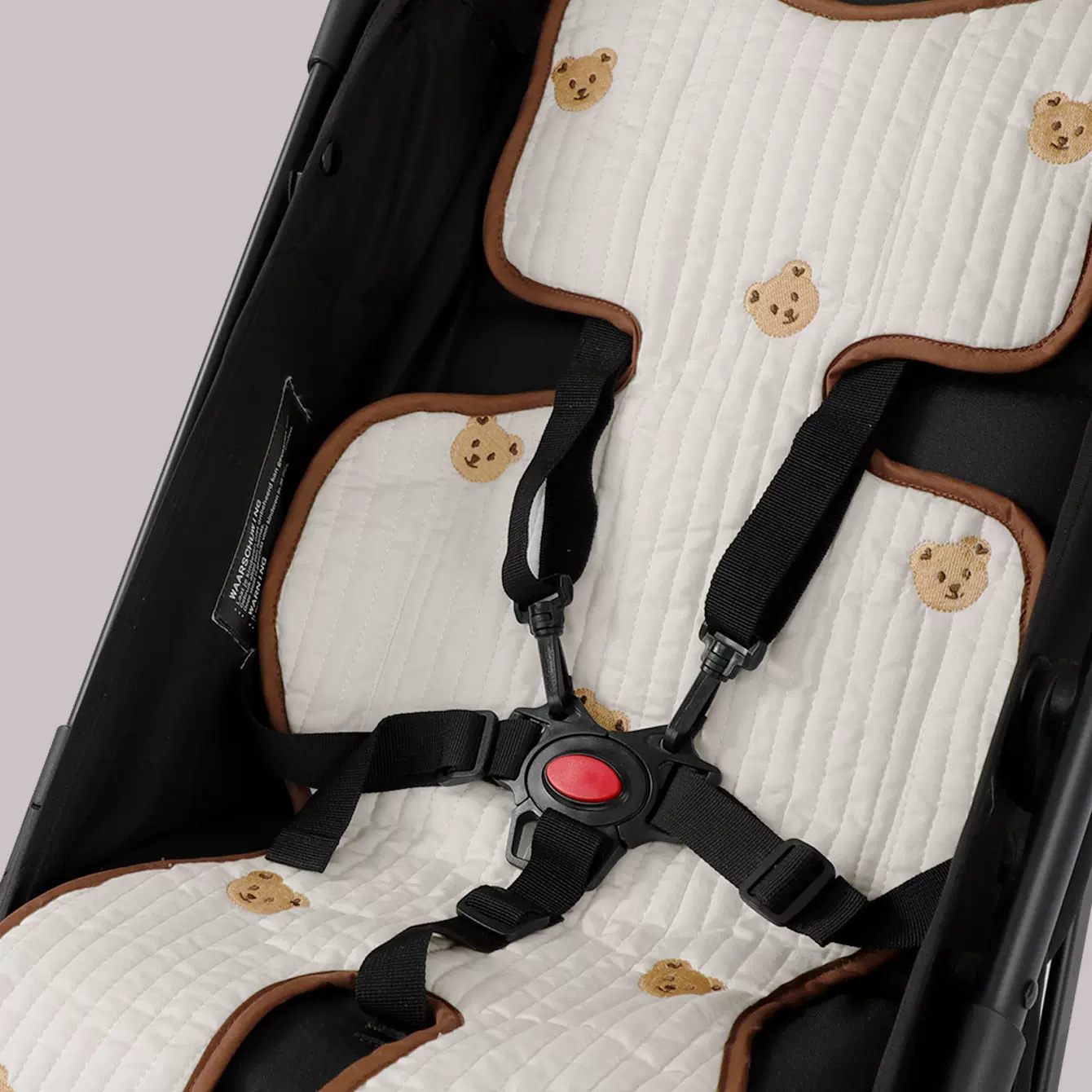 ins出口韩国夏季婴儿手推车凉席坐垫透气宝宝凉垫遛娃神器