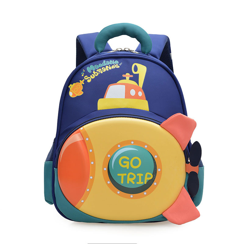 Mochila escolar para niños de jardín de infantes Mochila de concha dura 3D de dibujos animados 3-6 años preescolar niños y niñas Mochila escolar para niños