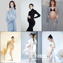 新款孕妇照片服装影楼孕妇装唯美孕期妈咪照写真拍摄影孕妇照服装