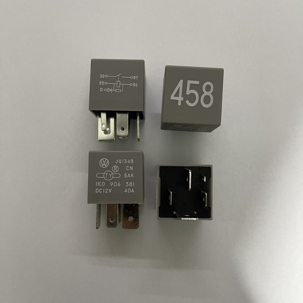 大众奔腾B50帕萨特高尔夫458号启动继电器1K0906381