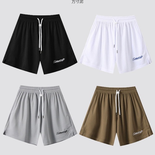 American sports basketball shorts for men and women, versatile trendy summer running loose breathable quick-drying quarter-length not above the knee, wholesale